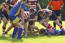 Moray forwards drive over to win ball