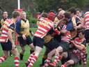 Moray forwards attack the Garioch line